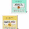 Goodwyn Turmeric Ginger Cinnamon Tea & Assorted Herbal Infusion 50 Total Tea Bags