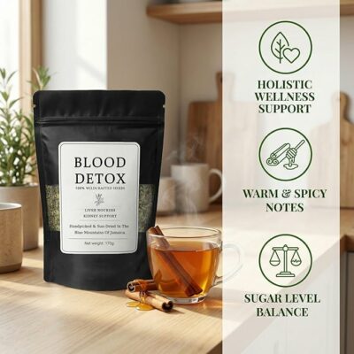 Healing Garden Blood Detox Jamaican Tea Loose Leaf 170g Bag