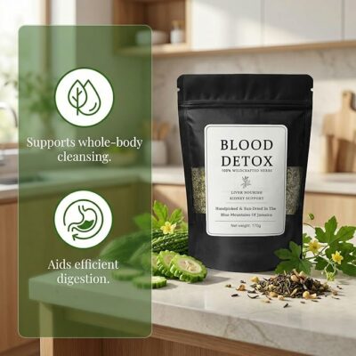 Healing Garden Blood Detox Jamaican Tea Loose Leaf 170g Bag