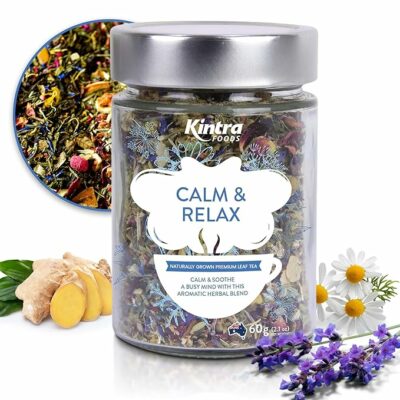 Kintra Foods Calm & Relax Loose Leaf Herbal Blend 60g