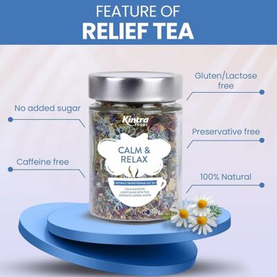 Kintra Foods Calm & Relax Loose Leaf Herbal Blend 60g