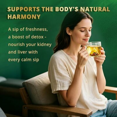Liver & Kidney Detox Cleanse Herbal Tea 11 Herbal Ingredients 15 Teabags