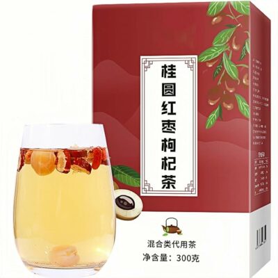 Longan Red Date Goji Berry Tea 20 Tea Bags Natural Herbal Blend