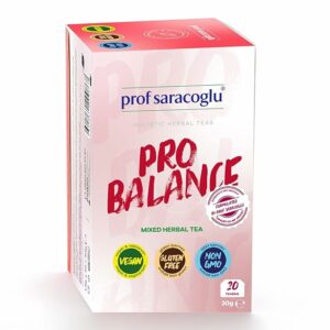 Prof Saracoglu Pro Balance Mixed Herbal Tea Blood Pressure Support Tea 20 Teabags