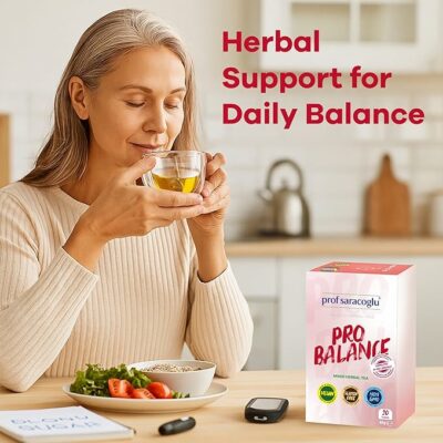 Prof Saracoglu Pro Balance Mixed Herbal Tea Blood Pressure Support Tea 20 Teabags