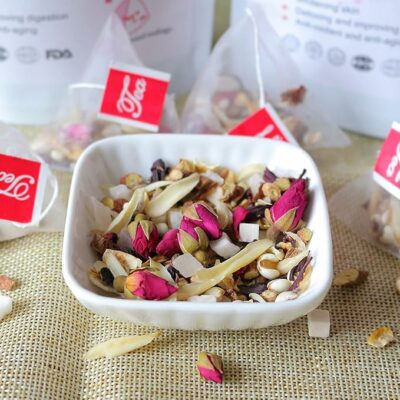 Wins Town 7 Days Beauty Herbal Tea for Brightening and Smoothing Skin 14 Teabags