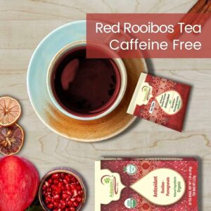 Adanim Bio Organic Rooibos Pomegranate Tea Bags Caffeine Free 20 Teabags