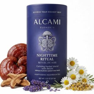 Alcami Elements Night Time Ritual Tea Chamomile & Lavender Herbal Tea Bags 30 Teabags