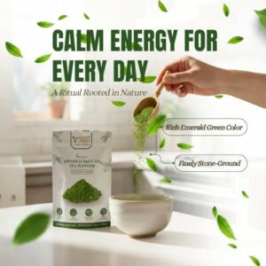Canny Herbs Peppermint Tea Bags 40 Count Herbal Mint Matcha Tea Powder