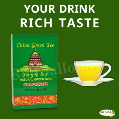 China Green Temple Tea Natural Gunpowder Premium Egyptian Herbal