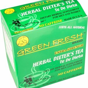 Green Fresh Extra Strength Herbal Dieters Tea 30 Teabags