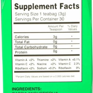 Green Fresh Extra Strength Herbal Dieters Tea 30 Teabags