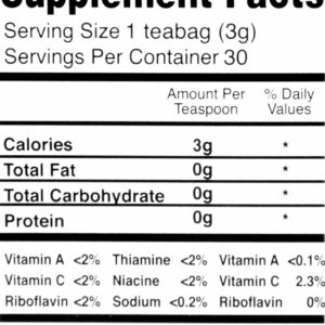 Green Fresh Extra Strength Herbal Dieters Tea 30 Teabags