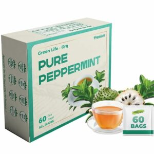 Pure Peppermint Herbal Tea 60 Teabags