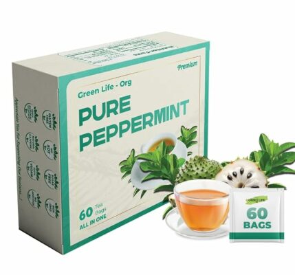 Pure Peppermint Herbal Tea 60 Teabags