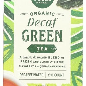 Whole Foods Market Tea Green Decaf Organic 20 Teabags