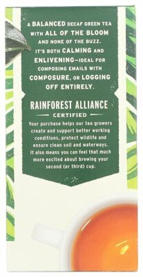Whole Foods Market Tea Green Decaf Organic 20 Teabags