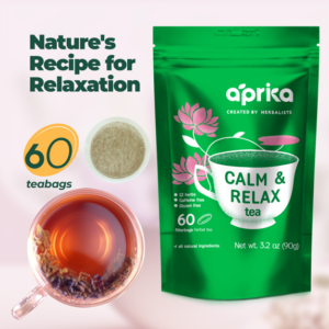 Calm and Relax Herbal Tea Relaxation & Sleep Aid 60 Teabags