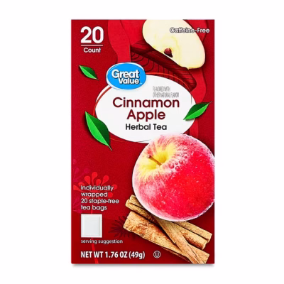 Cinnamon Apple Herbal Tea Bags 20 Teabags