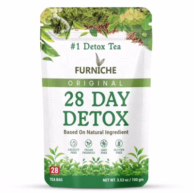 Detox Tea Natural Herbal Cleanse Tea for Metabolism 28 Days Serving