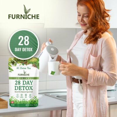 Detox Tea Natural Herbal Cleanse Tea for Metabolism 28 Days Serving
