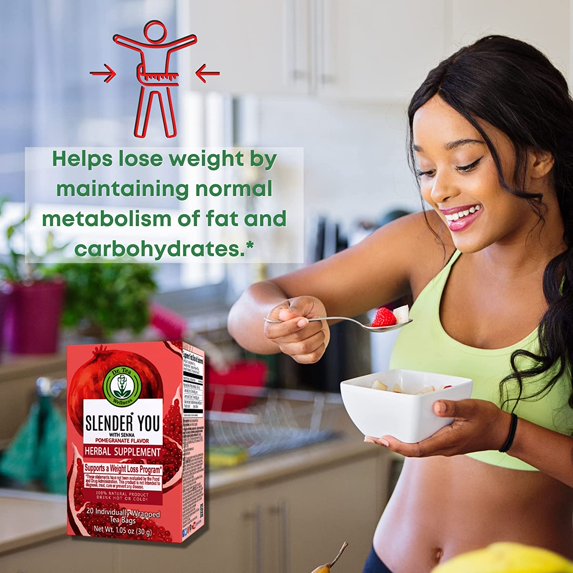 Dr. TEA Weight Loss Tea Senna & Pomegranate 20 Tea Bags