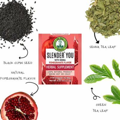 Dr. TEA Weight Loss Tea Senna & Pomegranate 20 Tea Bags