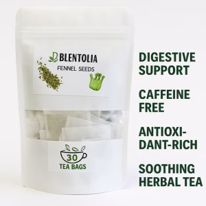 Fennel Seed Tea 30 Teabags Herbal Tea for Digestion Bloating & Wellness