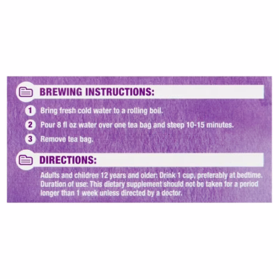 Great Value Organic Cleanse Tea Bags 16 Count