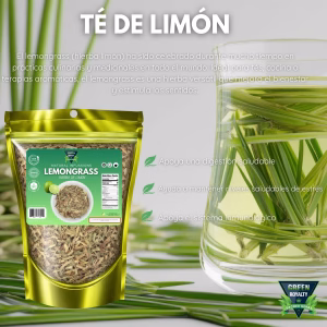 Green Royalty Lemongrass Tea Dried Cut Leaves Herbal Tea 4oz