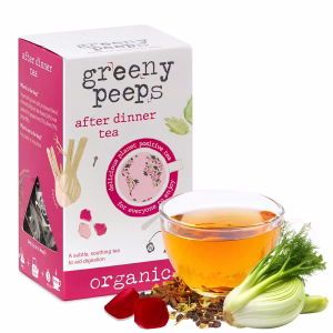 Greenypeeps After Dinner Tea Organic Fennel Tea Bags 15 Count