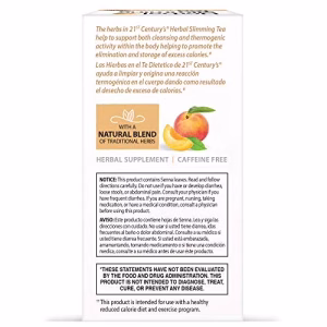 Herbal Slimming Tea Peach Apricot 24 Tea Bags