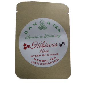 Hibiscus Rose Premium Organic Herbal Tea 12 Tea Bags