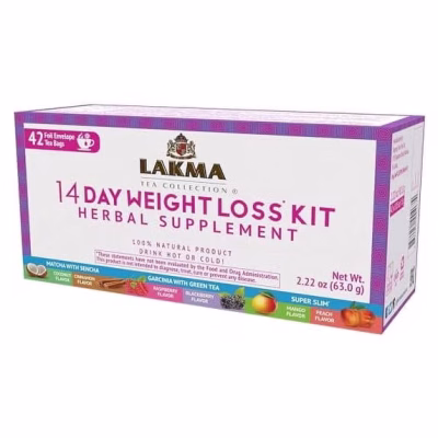 Lakma 14 Day Weight Loss Kit Green Tea 42 Tea Bags