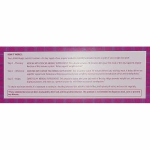 Lakma 14 Day Weight Loss Kit Green Tea 42 Tea Bags