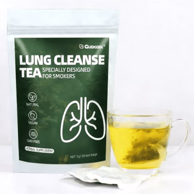 Lung Cleanse Herbal Tea for Smokers Natural Detox & Respiratory Support Tea 30 Tea Bags