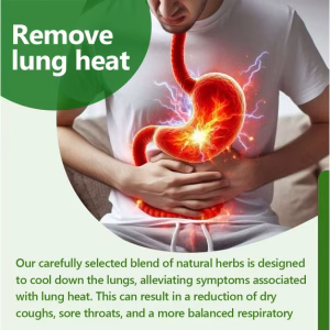 Lung Cleanse Herbal Tea for Smokers Natural Detox & Respiratory Support Tea 30 Tea Bags