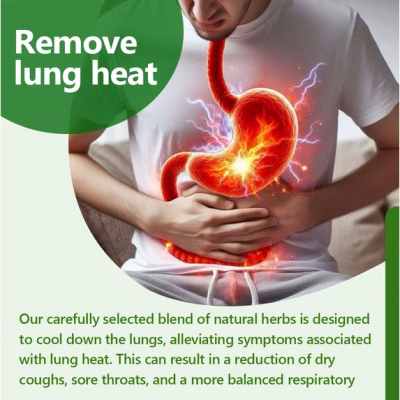 Lung Cleanse Herbal Tea for Smokers Natural Detox & Respiratory Support Tea 30 Tea Bags