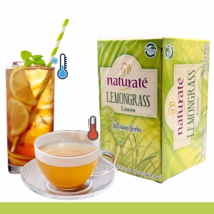Naturatē Lemongrass Tea 20 Tea Bags 100% Natural