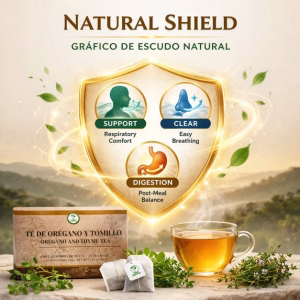 Oregano & Thyme Herbal Tea 25 Tea Bags