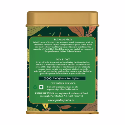 Pride India Holy Basil Tulsi Divine Healing Tea 25 Tea Bags