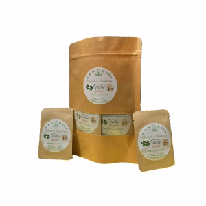Sanos Tea Premium Organic Herbal Tea Tulsi Ginger 12 Sachets