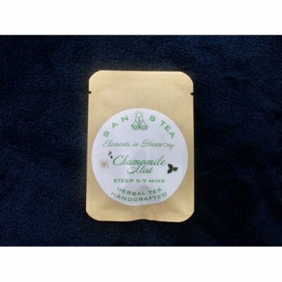 SanosTea Chamomile Mint Lavendar Premium Organic Herbal Tea stress relief 18 Tea Bags