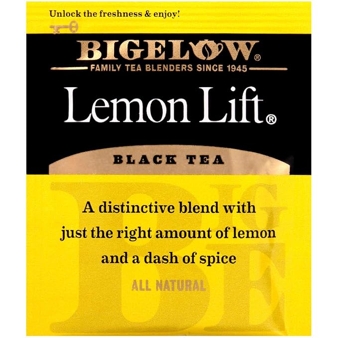 Bigelow Lemon Lift Black Tea 28 Teabags