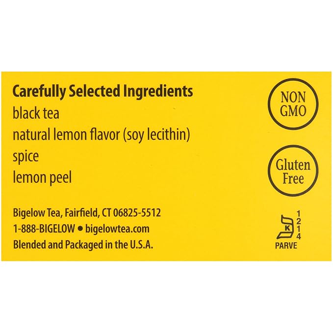 Bigelow Lemon Lift Black Tea 28 Teabags