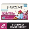 Celestial Seasonings Sleepytime Wellness Echinacea Immune Support Herbal Tea Bags 20 Count