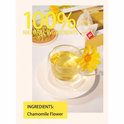 Chamomile Tea Natural Chamomile Flowers Herbal Tea 100 Tea Bags