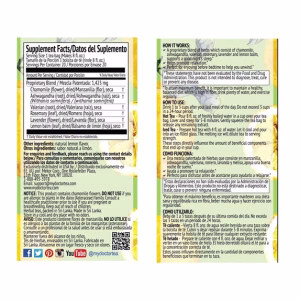 Dr. TEA Chamomile Tea Good Night Lemon Flavor 20 Tea Bags