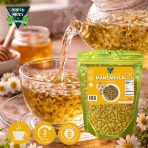 Green Royalty Chamomile Tea 4 oz Whole Flower Loose