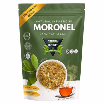Green Royalty Moronel Herbal Tea Loose Leaf Infusion 5oz